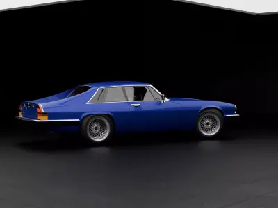 1996 jaguar xjs v12  3D model