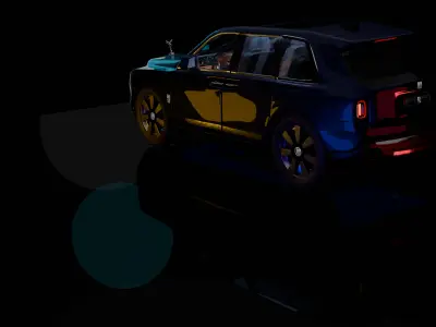 ROLLS ROYCE CULLINAN SUV 3D model