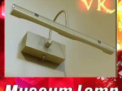 Museum or Gallery Artwork Light 3D model