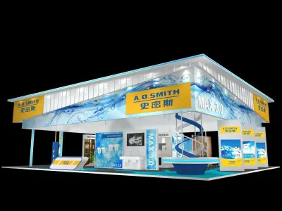 Exhibition - Area - 19X15-3DMAX2009-09 3D model