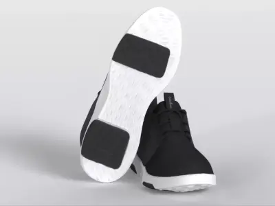 OrthoComfoot Arch Support mens Loafer Low-poly 3D model