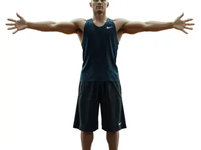 Sporty Athletic Man model pack Low-poly 3D model