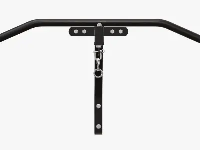 Fitness pull-up bar 01 3D model
