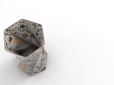 Koal Vase Low-poly 3D model