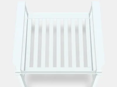 BONDHOLMEN Armchair outdoor Low-poly 3D model