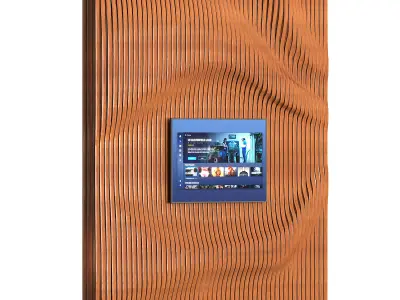 Parametric wall design Free 3D model