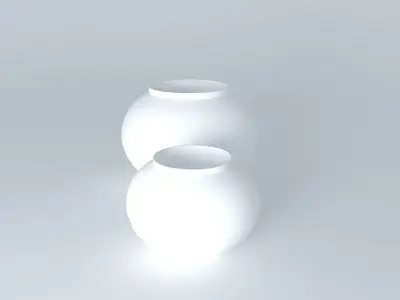 glass vase Free 3D model