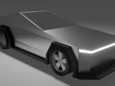 Cybertruck Redesign Free 3D model