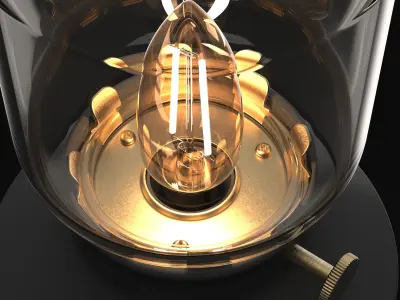 TARNABY - Ikea Vintage Oil Lamp  3D model
