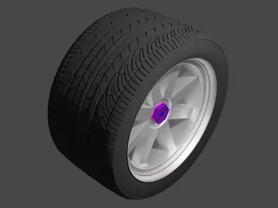 sport wheel  3D model