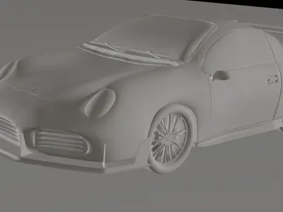 Custom Car 3D model