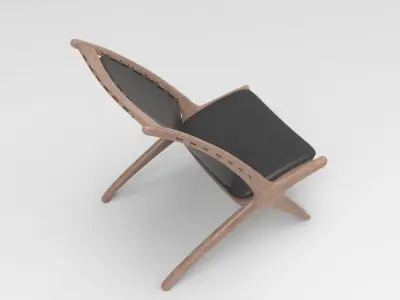 Kude Armchair 3D model