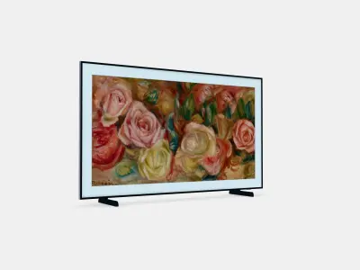 55 The Frame LS03D QLED 4K Art Mode Smart TV 2024 3D model