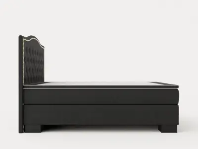 Hilton Luxury Complete Bed Pack180x200 Admiral Bed Give Top Low-poly 3D model