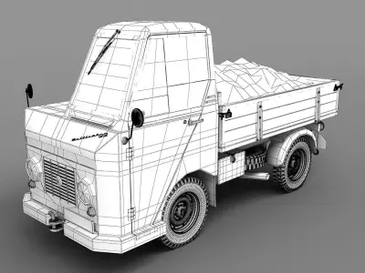 Multicar M22  1964 Kohle 3D model