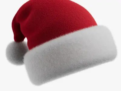 Santa hat 3D model