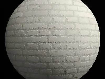 Materials 25- Brick Tiles Pbr-4k-Sbsar 3D model