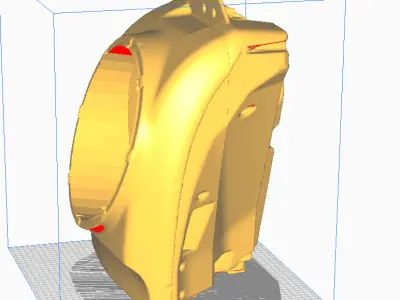subwoofer for mitsubishi lancer evo x  3D model