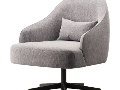 Chair Magnus Junior swivel 3D model