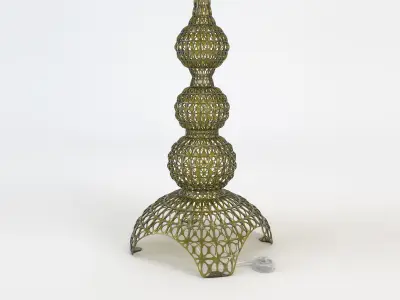 Kartell Kabuki Floor Lamp - Green 3D model