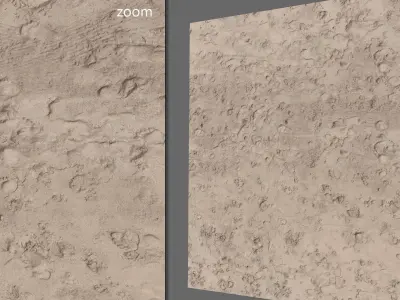 Sand Ground 8k Vol 1 UE 3D model
