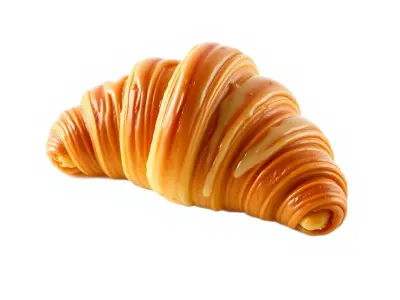 Realistic Croissant Model Pack Low-poly 3D model