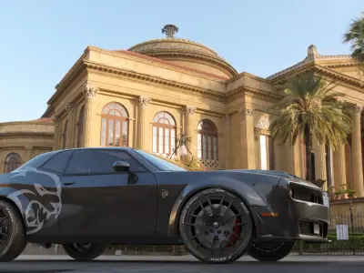 Dodge Challenger Hellcat Redeye 3D model