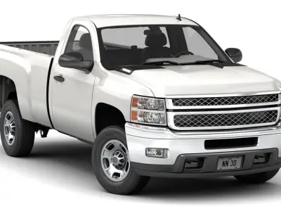GENERIC HD PICKUP TRUCK 15 3D model