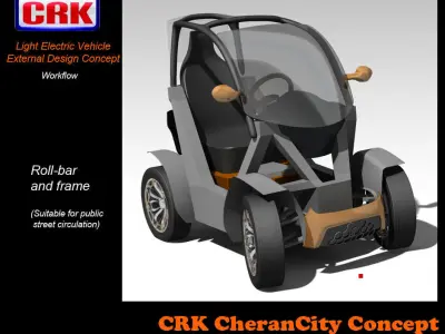 RK CheranCity Concept Free 3D model