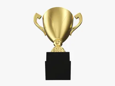 Cup trophy 06 3D model