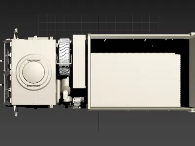 M1083 Military Truck 3D model