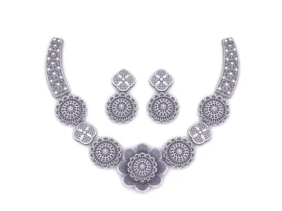 Luxury Wedding Necklace 3d printable Model 3D print model