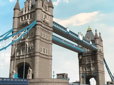 Tower Bridge London 3D model