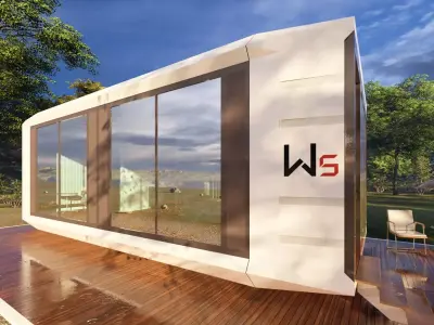 Capsule House W5 3D model