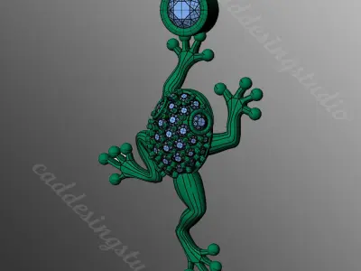 Pendant kt15 3D print model