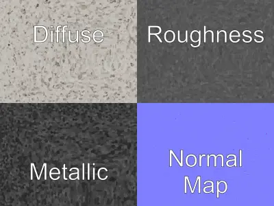 Giant Molding Elements Architectural Decor model pack Low-poly 3D model