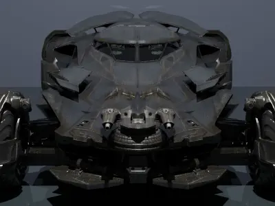 Ben Affleck Batman 3D model