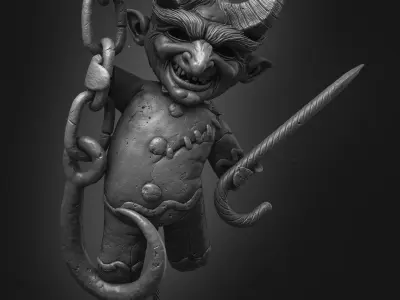 poSSessed cookie V2 - 3Dprint 3D print model