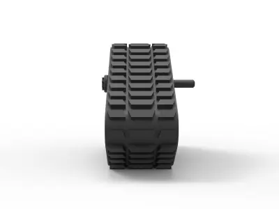 Mattracks Suspension track Scale 1 to 10 3D print model