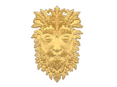 Classic decor  ornament carved 53 3D model