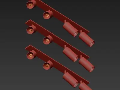 Ceiling Chandelier 3D model