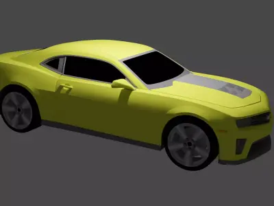 camaro chevrolet 3D model