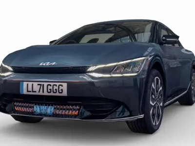 Kia EV6 2021 Low-poly 3D model