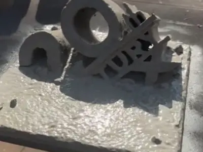 20th Century Fox Logo Damaged Base - Deadpool n Wolverine scene 3D print model