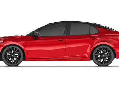 Toyota Camry XSE 2021 3D model