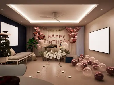 Celebration Event Place - Home B 3D model