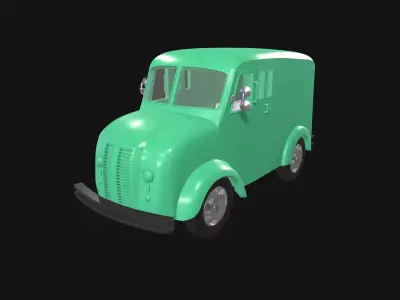 DVCO TO6 Milk Truck 1953 3rd Print Model 3D print model