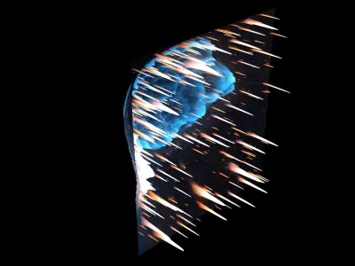 Soccer Ball Nebula 3D model