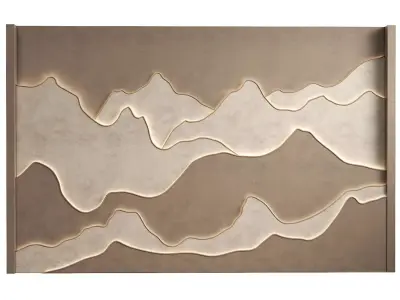 Decorativ panel 21 3D model