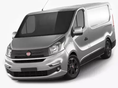 Fiat Talento 2016 Panel Van 3D model